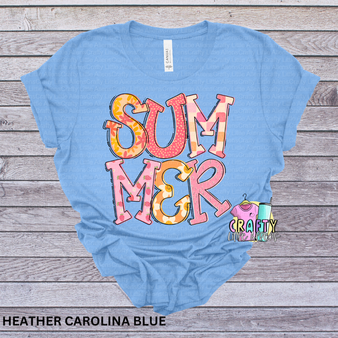 Summer (colorful letters)