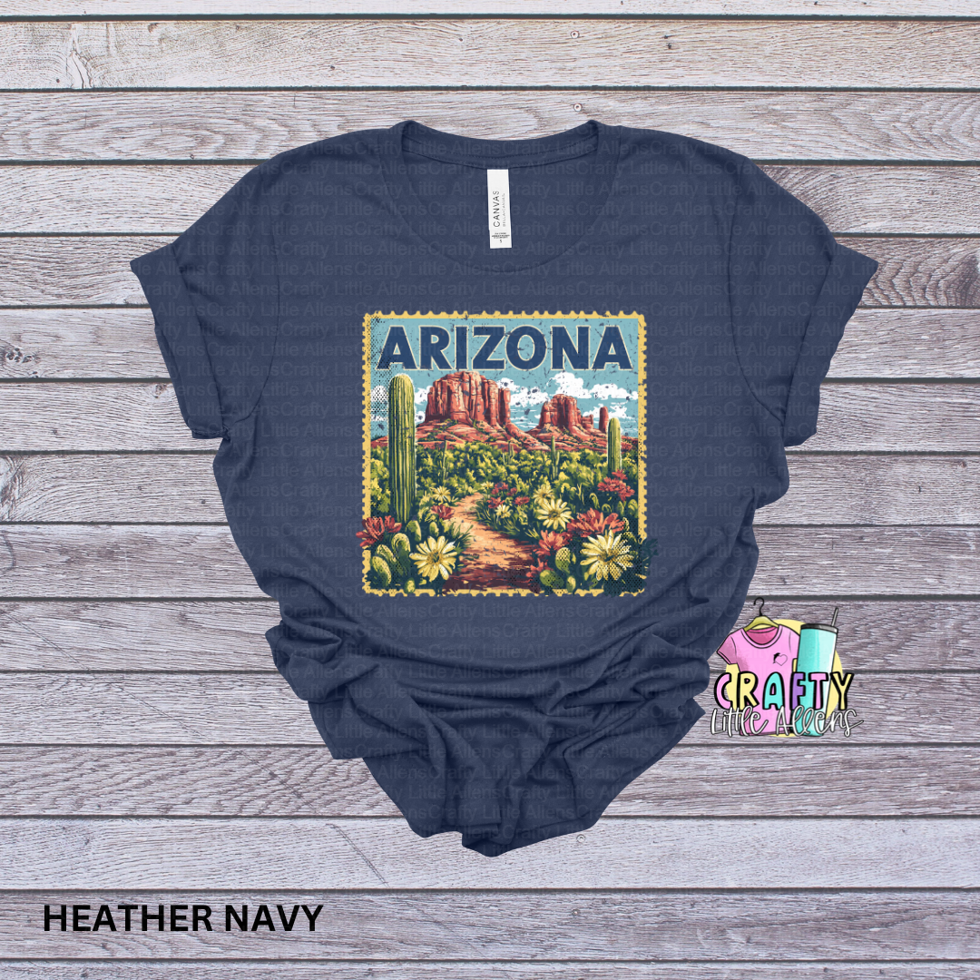 Vintage Arizona stamp