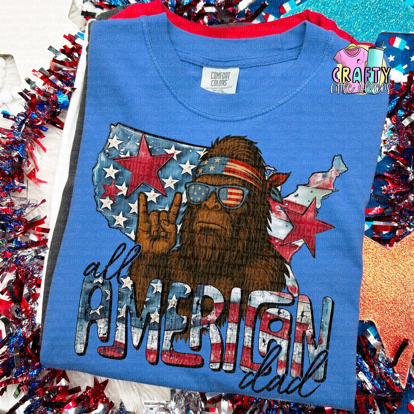 All American dad sasquatch