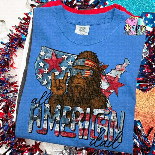 All American dad sasquatch