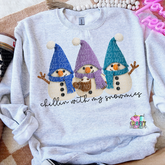 Chillin with my snowmies