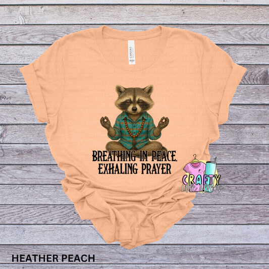 Exhaling prayer