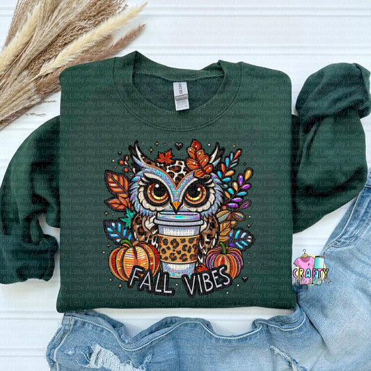 Fall vibes owl