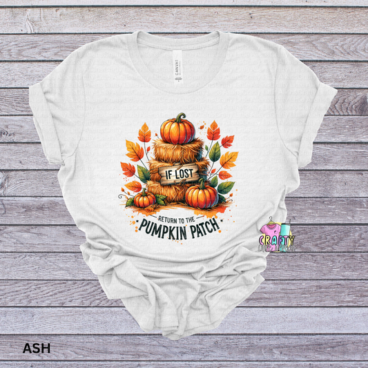 If lost return to the pumpkin patch