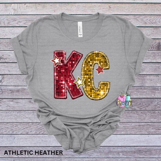 KC faux glitter
