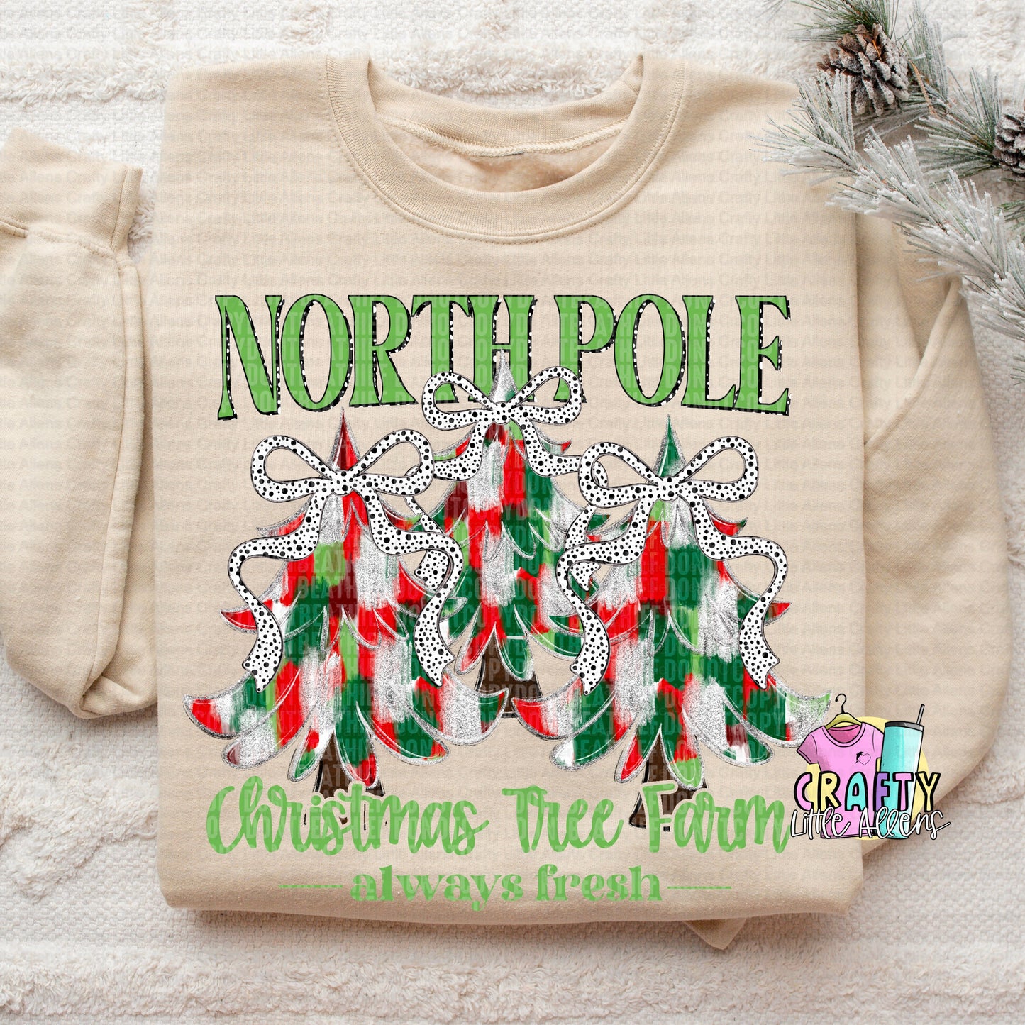 North Pole Christmas tree farm