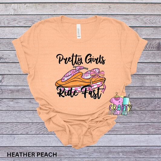 Pretty girls ride fast
