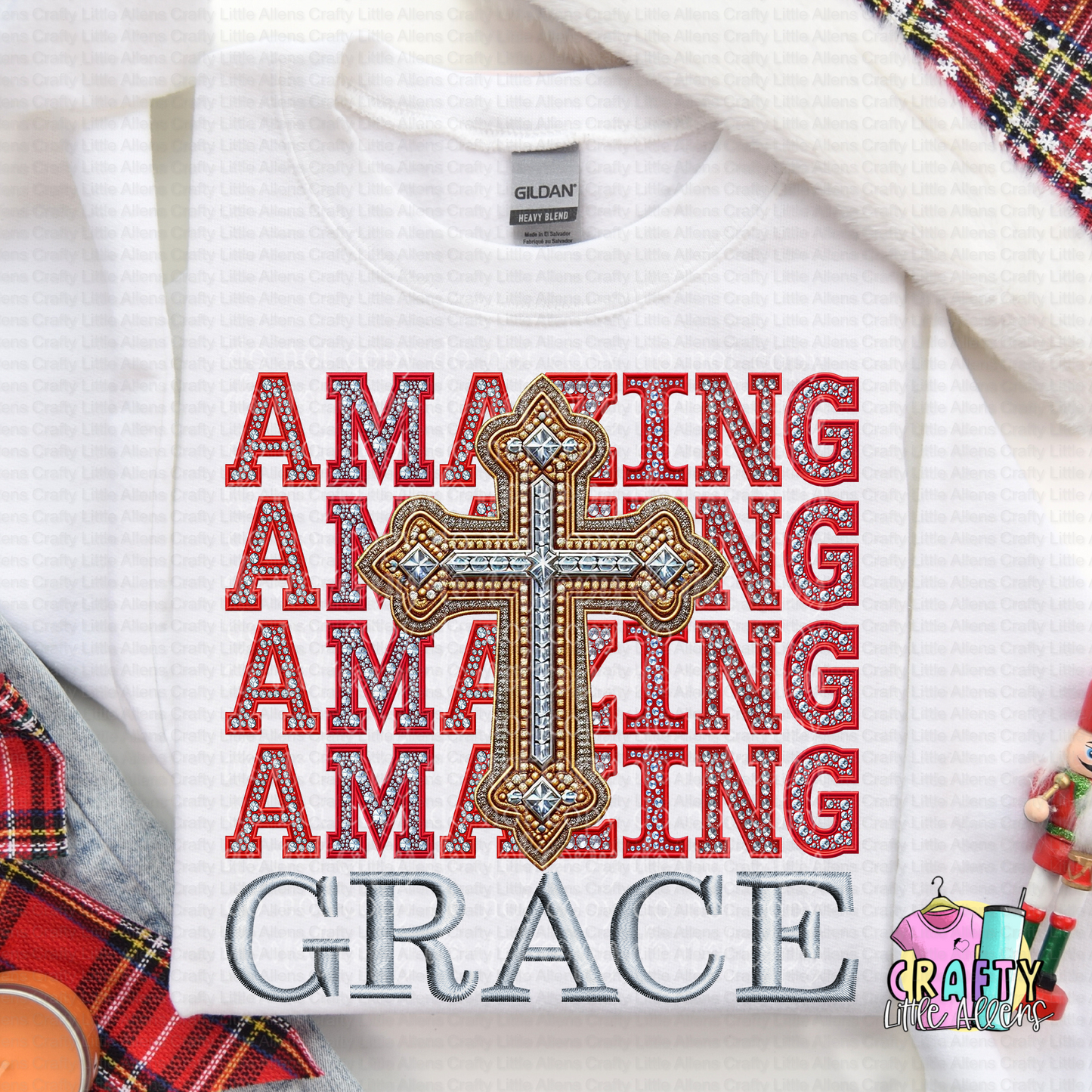 Amazing Grace FAUX bling