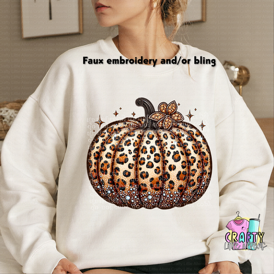 leopard pumpkin