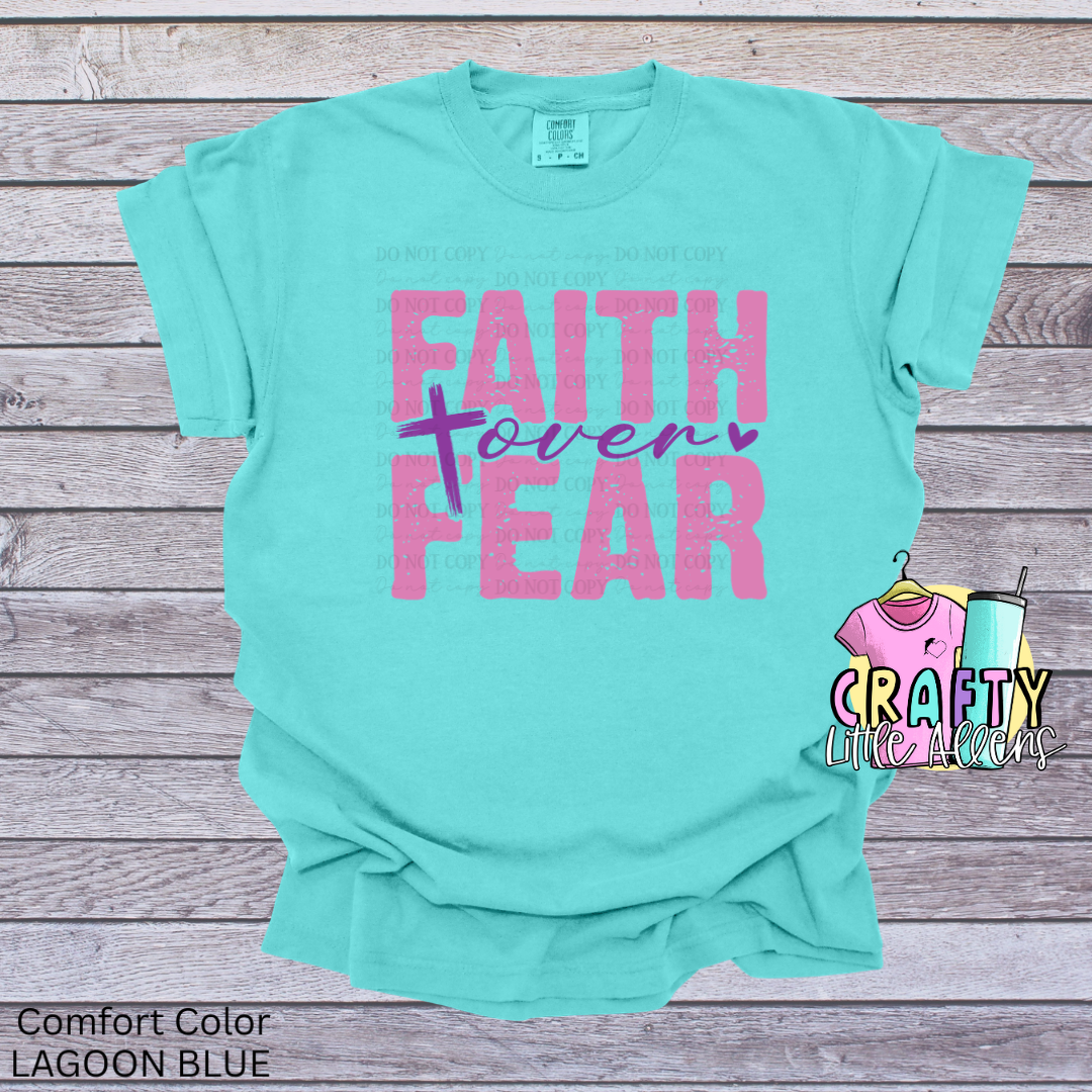 Pink faith over fear