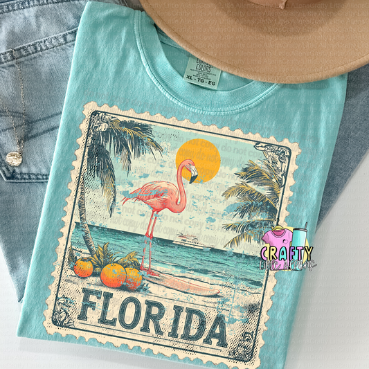 Vintage Florida stamp